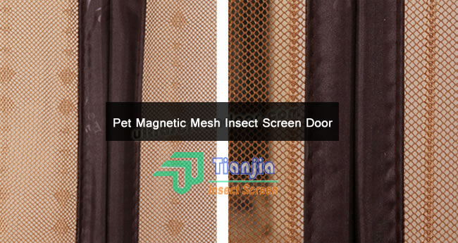 Polyester Mesh Screen Door