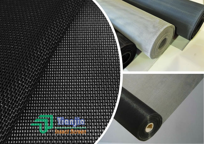 Charcoal Black Fiber Mesh