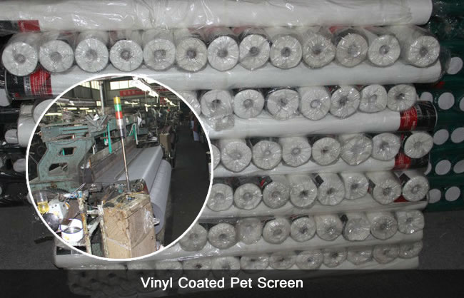 Vinyl Coated Mesh Fabric